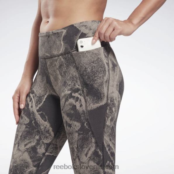 Reebok lux pajkice iz žakarda R22JR795 Črna ženske