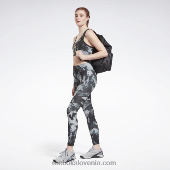 Reebok myt potiskane pajkice R22JR755 Črna ženske