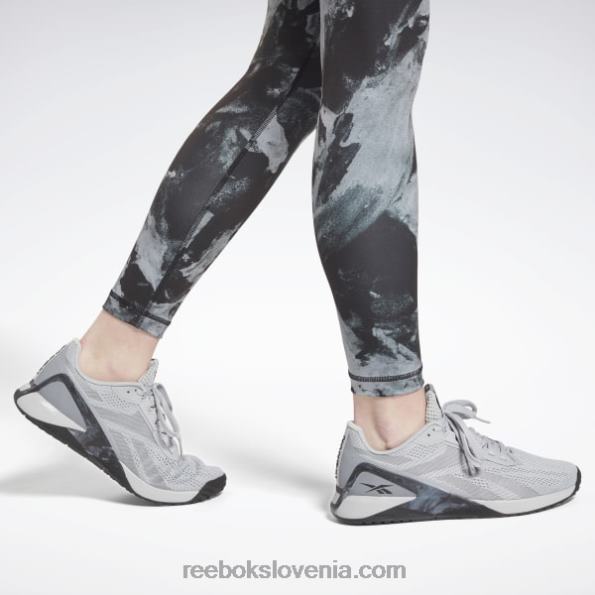 Reebok myt potiskane pajkice R22JR755 Črna ženske