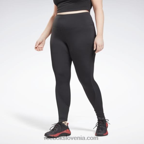 Reebok pajkice z visokim pristavom, pripravljene za vadbo (večja velikost) R22JR994 Črna ženske