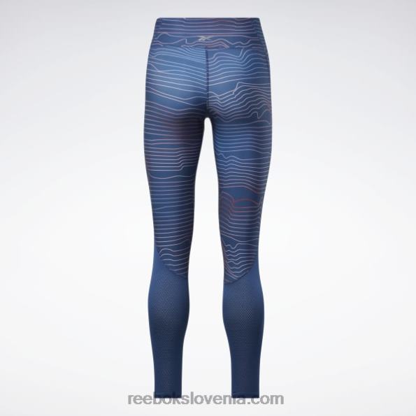 Reebok tekaške potiskane pajkice R22JR960 batik modra ženske