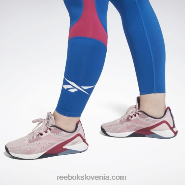 Reebok vektorske pajkice, pripravljene za vadbo (večja velikost) R22JR481 vektorsko modra ženske