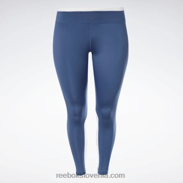 Reebok vektorske pajkice, pripravljene za vadbo (večja velikost) R22JR900 batik modra ženske