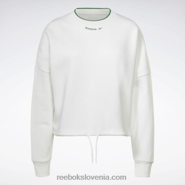 Reebok identity pulover iz flisa R22JR516 bela ženske