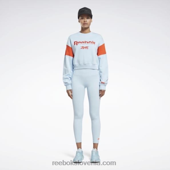 Reebok jopica victoria beckham z grafiko R22JR543 sveža modra f17-r ženske