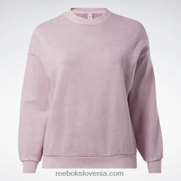 Reebok klasični pulover v naravnih barvah (velikost večjih) R22JR903 prepojena lila ženske