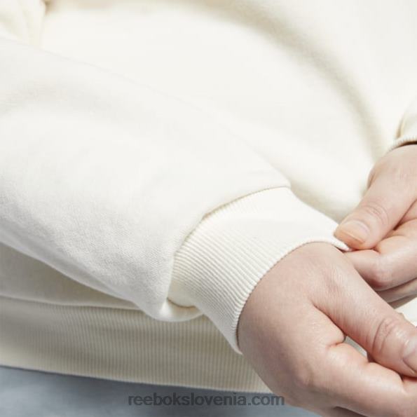 Reebok klasični pulover v naravnih barvah (velikost večjih) R22JR904 nebarvana ženske