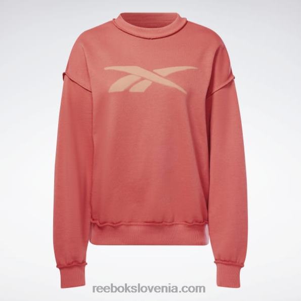 Reebok myt crew pulover R22JR786 rodonit ženske