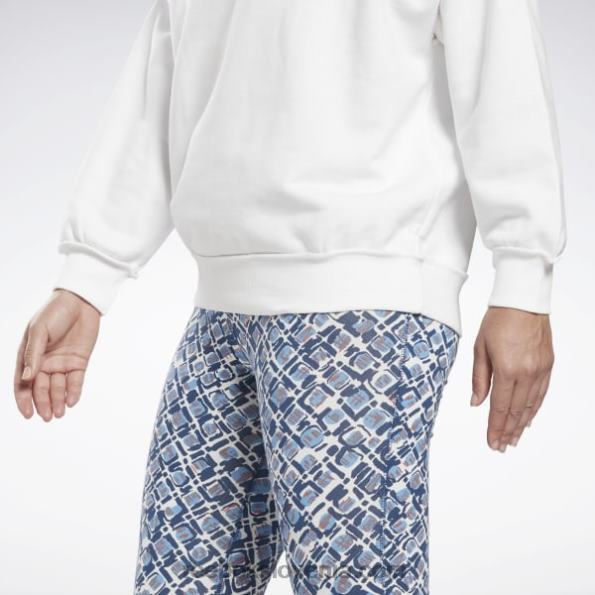 Reebok myt crew pulover R22JR972 bela ženske