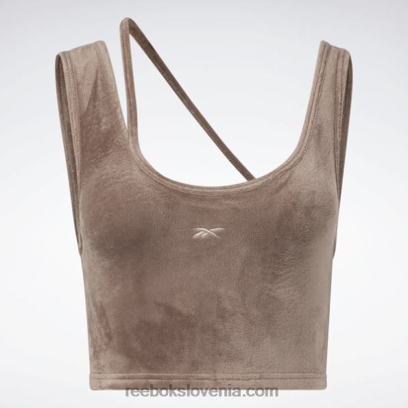 Reebok klasični top iz pliša R22JR891 taupe ženske