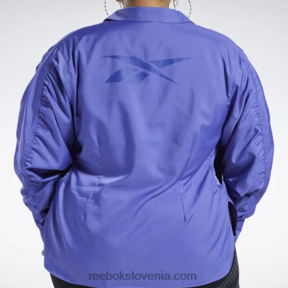 Reebok majica cardi b (plus size) R22JR361 vijolično vzdušje ženske