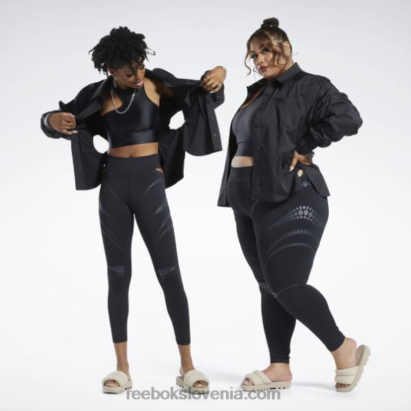 Reebok top cardi b R22JR342 Črna ženske