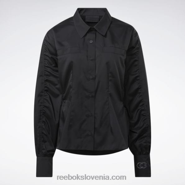 Reebok top cardi b R22JR342 Črna ženske